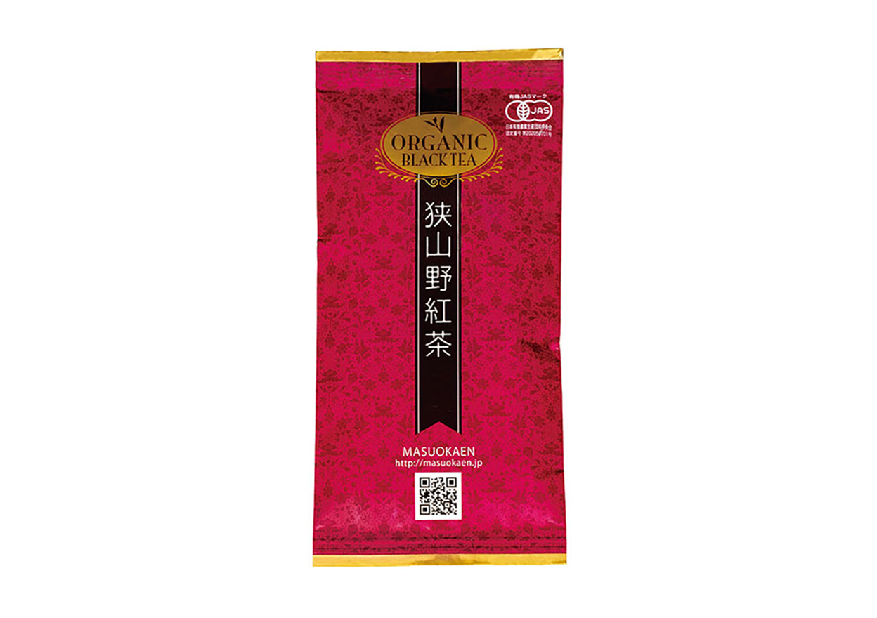 増岡園　狭山野有機紅茶　50g