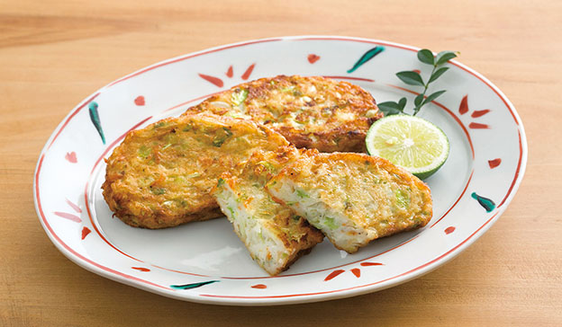 【徳用】お好み焼き風揚げかま 300g(6枚)