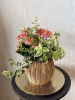冬を彩るブリコラージュフラワー